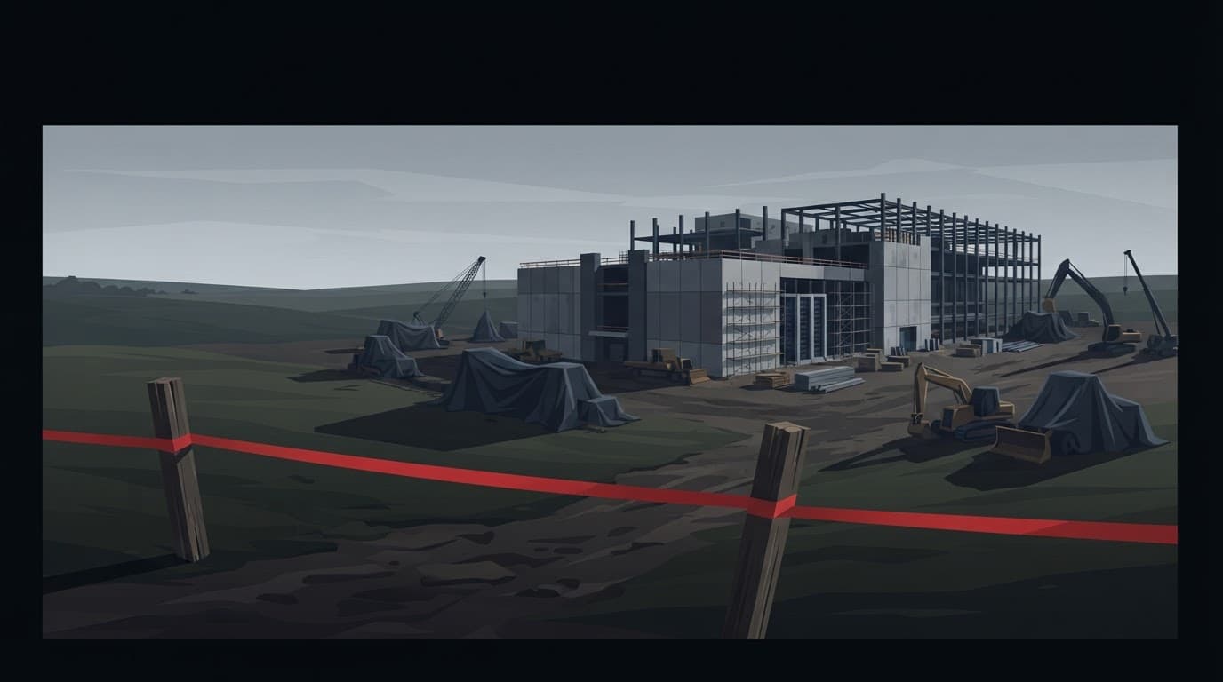 Illustration: Linn County approves 18-month moratorium on new data center applications